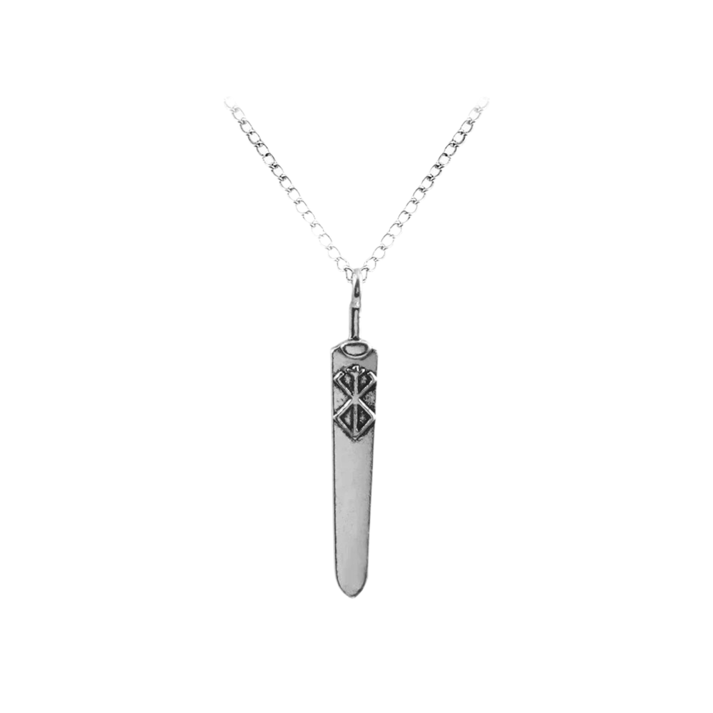 Black Logo Necklace
