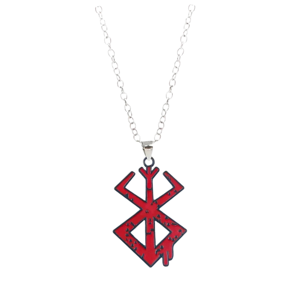 Black Logo Necklace
